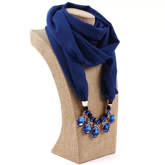 JTVOVO Accessories - Ethnic Style ResinBead Landing pendant Hijab Scarf
